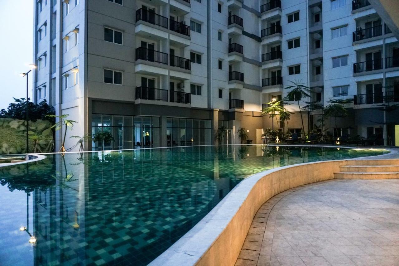 Elegant&Modern 2BR Apartment at Signature Park Grande By Travelio Jakarta Eksteriør billede